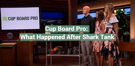 cup board pro shark tank net worth|Cup Board Pro: What Happened After Shark Tank